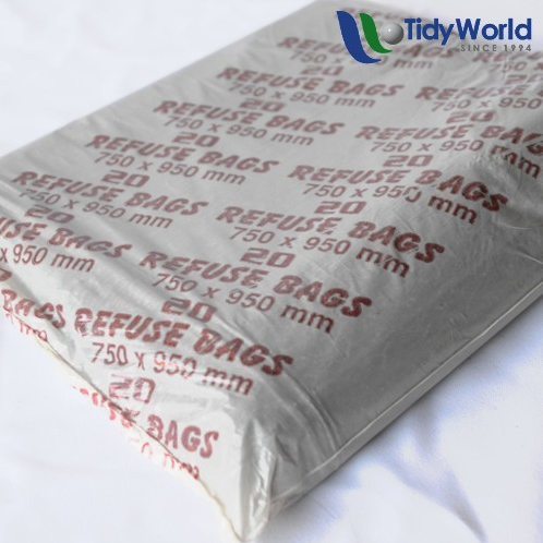 40 Micron Black Refuse Bags