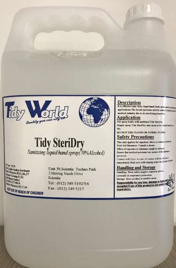 Steridry – 5Lt