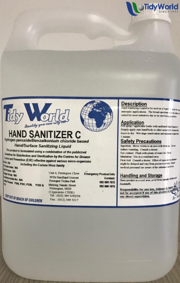Hand Sanitizer C – 5Lt