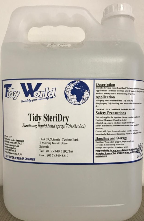 Steridry – 5Lt